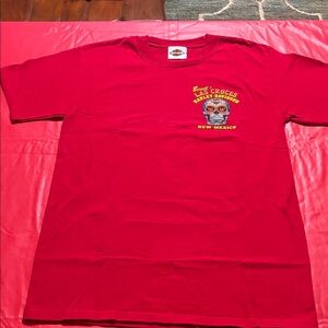 Harley-Davidson Red Tee with New Mexico Design
